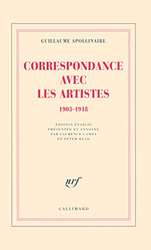 Imagen de archivo de Correspondance avec les artistes : 1903-1918 a la venta por medimops