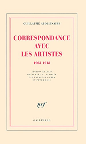 9782070784042: Correspondance avec les artistes: (1903-1918)