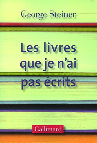 Beispielbild fr Les livres que je n'ai pas crits zum Verkauf von Chapitre.com : livres et presse ancienne