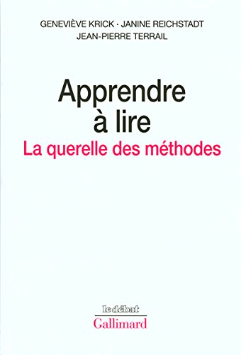 Stock image for Apprendre  lire: La querelle des mthodes for sale by Ammareal