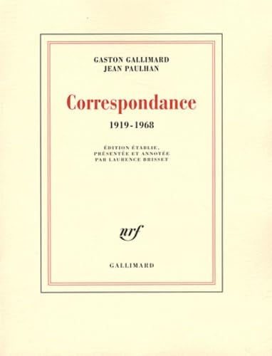 9782070786978: Correspondance: (1919-1968)