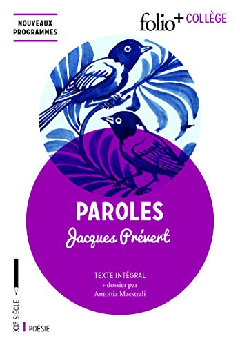 Imagen de archivo de Paroles (French Edition) a la venta por Wonder Book