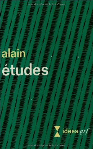 Etudes (9782072404436) by Alain