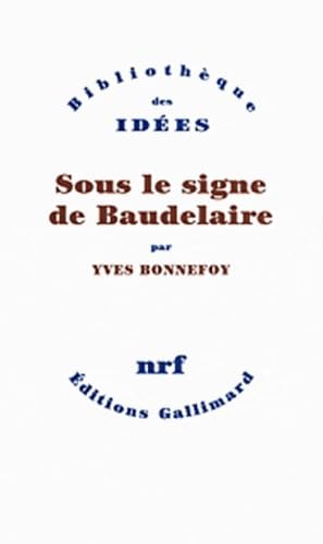 9782072453489: Sous le signe de Baudelaire