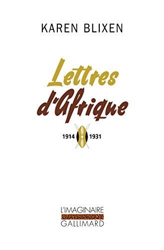 Stock image for Lettres d'Afrique: (1914-1931) for sale by Ammareal
