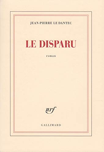 Stock image for Le disparu for sale by medimops