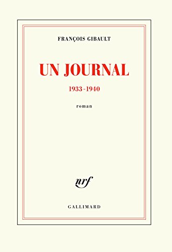 Beispielbild fr Un journal: (1933-1940) zum Verkauf von Ammareal