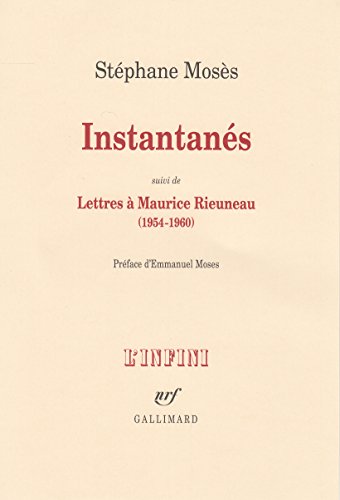 Beispielbild fr Instantans/Lettres  Maurice Rieuneau (1954-1960) zum Verkauf von medimops