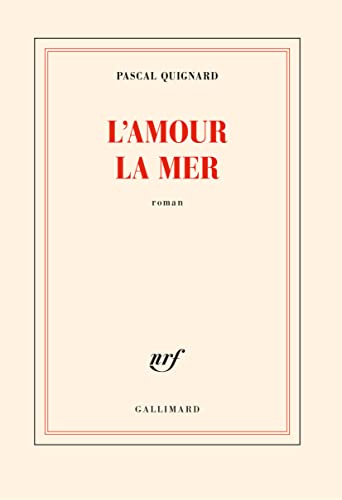 Stock image for L'amour la mer for sale by WorldofBooks