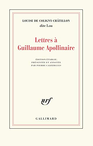 Beispielbild fr Lettres a Guillaume Apollinaire zum Verkauf von WorldofBooks