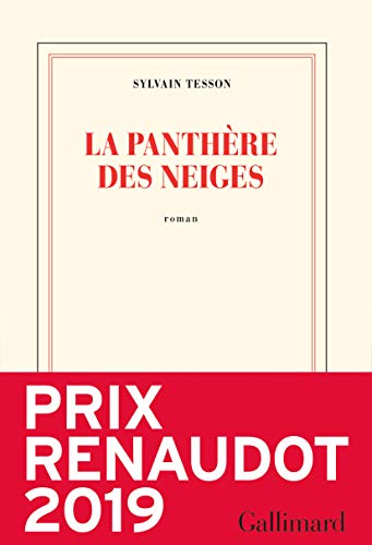 9782072822322: La panthere des neiges (Prix Renaudot 2019) (Nrf)