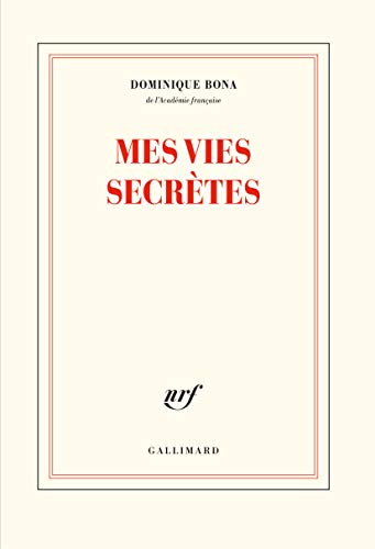 Imagen de archivo de Mes vies secr�tes (French Edition) a la venta por Wonder Book