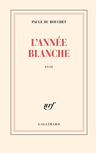 Stock image for L'anne blanche for sale by Ammareal