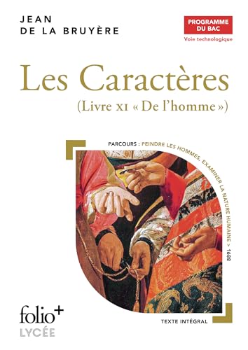 Stock image for Les Caractres - Bac techno 2022: Livre XI "De l'homme" for sale by medimops