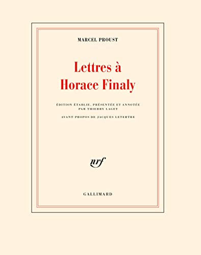 Stock image for Lettres  Horace Finaly for sale by medimops