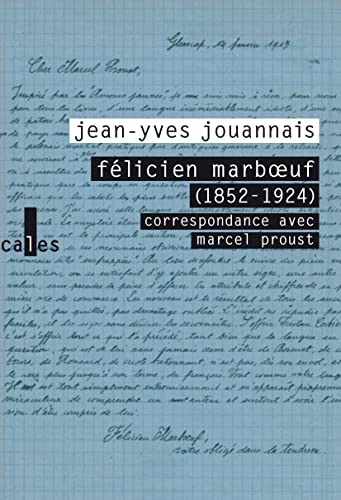 9782072994258: Flicien Marboeuf (1852-1924): Correspondance avec Marcel Proust