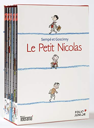 Beispielbild fr Le Petit Nicolas : Coffret 5 volumes : Le Petit Nicolas ; Les rcrs du Petit Nicolas ; Les vacances du Petit Nicolas ; Le Petit Nicolas et les copains ; Le Petit Nicolas a des ennuis zum Verkauf von medimops