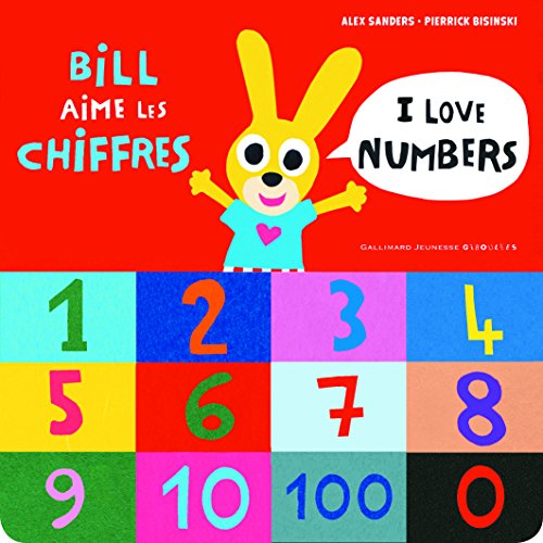 9782075095358: Bill aime les chiffres / I love numbers