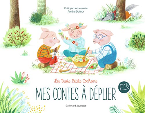 Beispielbild fr Les Trois Petits Cochons - Mes contes  dplier - De 4  6 ans zum Verkauf von Ammareal