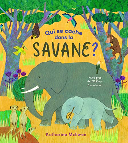 Beispielbild fr Qui se cache dans la savane - de 1  3 ans zum Verkauf von medimops