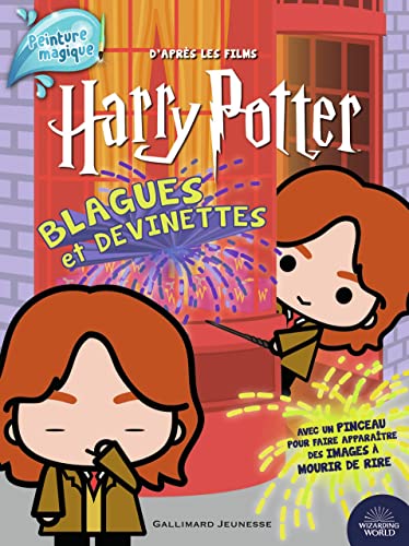 Beispielbild fr Harry Potter : Blagues Et Devinettes, Peinture Magique : D'aprs Les Films zum Verkauf von RECYCLIVRE