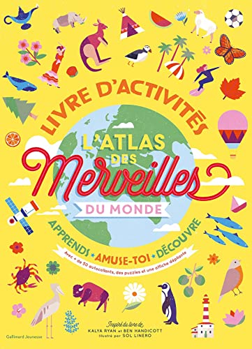 9782075170284: L'ATLAS DES MERVEILLES DU MONDE, LIVRE D'ACTIVITES