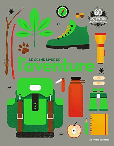 9782075171045: Le grand livre de l'aventure: Plus de 60 activits illustres pas--pas pour apprendre  survivre en pleine nature