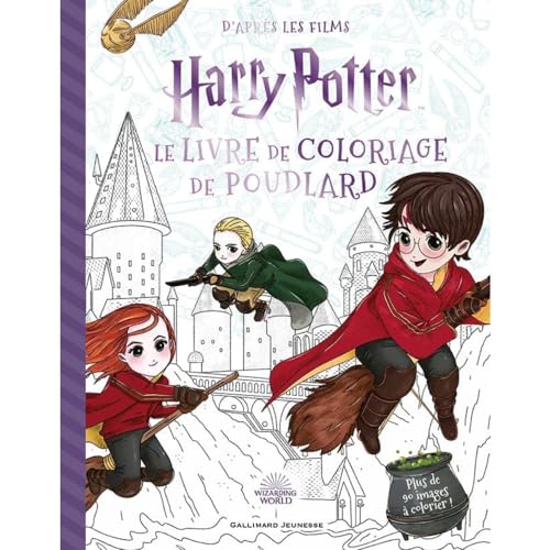 Beispielbild fr Le Livre De Coloriage De Poudlard : D'aprs Les Films Harry Potter : Plus De 90 Images  Colorier zum Verkauf von RECYCLIVRE