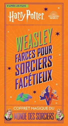 Beispielbild fr Weasley, Farces Pour Sorciers Factieux : D'aprs Les Films Harry Potter : Coffret Magique Du Monde zum Verkauf von RECYCLIVRE