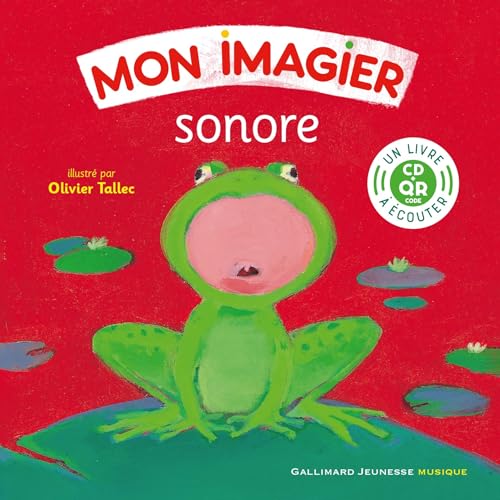 Stock image for Mon imagier sonore: Livre-CD avec QR code for sale by Gallix