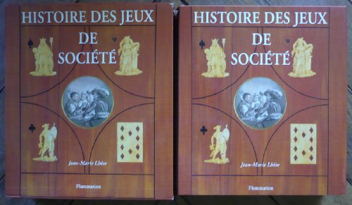 Imagen de archivo de HISTOIRE DES JEUX DE SOCIETE. Gomtries du dsir a la venta por Ma petite bibliothque