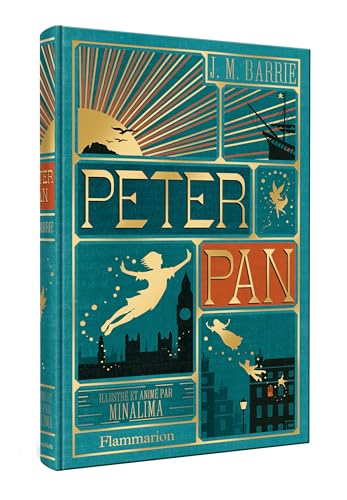 Beispielbild fr Peter Pan: Illustr et anim par MinaLima zum Verkauf von Gallix