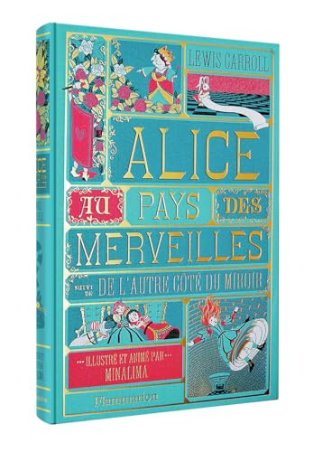 Beispielbild fr Alice au Pays des Merveilles suivi de L'autre ct du miroir: Illustr et anim par MinaLima zum Verkauf von medimops