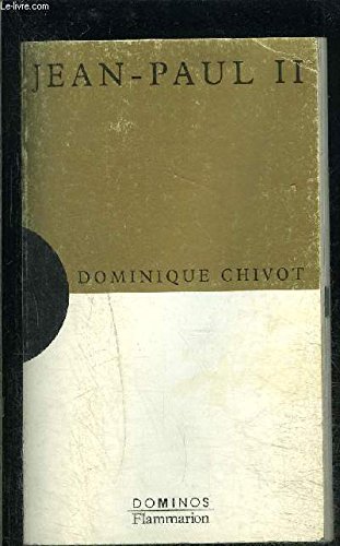 Beispielbild fr Jean-paul ii. collection : dominos n 221 zum Verkauf von Ammareal