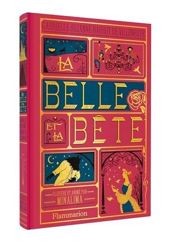 Beispielbild fr La Belle et la Bte: Illustr et anim par Minalima zum Verkauf von medimops