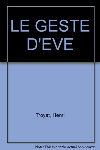9782080602275: Le Geste d've (Littrature franaise) (French Edition)