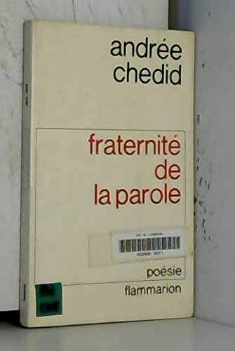 9782080608406: Fraternit de la parole