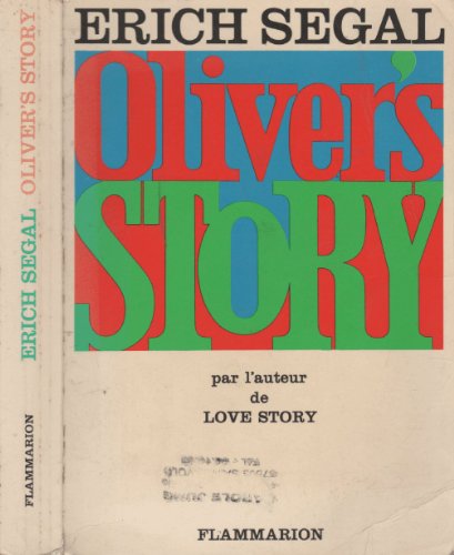 Oliver's Story (first French edition of the sequel to Love Story)