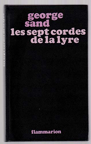 9782080610058: Les Sept Cordes de la lyre: - INTRODUCTION