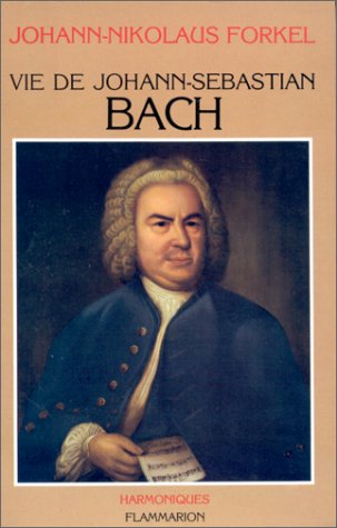 Beispielbild fr Sur la vie, l'art et l'oeuvre de Johann Sebastian Bach zum Verkauf von medimops