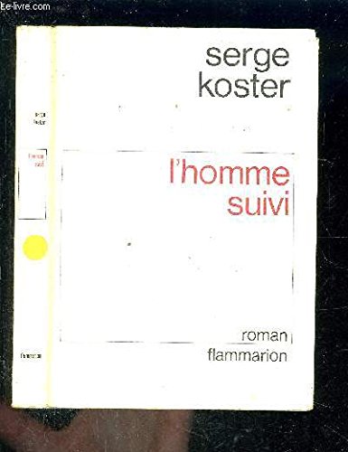 9782080644312: L'Homme suivi