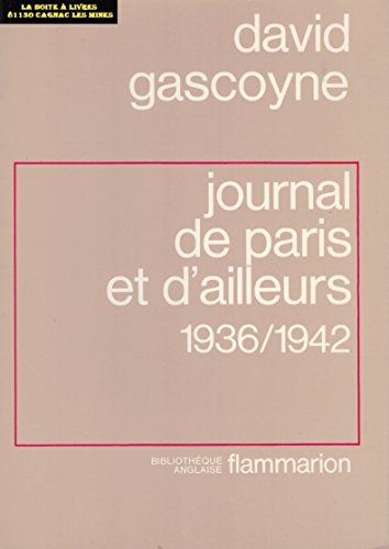 Stock image for Journal de paris et d'ailleurs 1936 1942 for sale by medimops