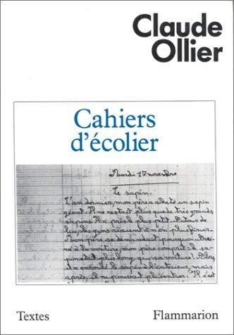 Stock image for Cahiers d'colier for sale by Ammareal