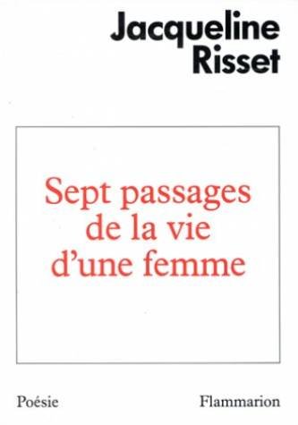 Beispielbild fr Sept passages de la vie d'une femme zum Verkauf von Ammareal