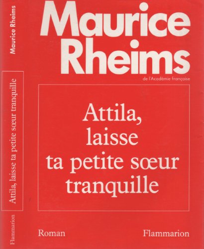 Stock image for Attila, laisse ta petite soeur tranquille for sale by Librairie Th  la page