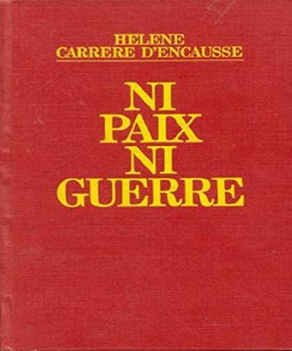 Stock image for Ni paix ni guerre for sale by A TOUT LIVRE