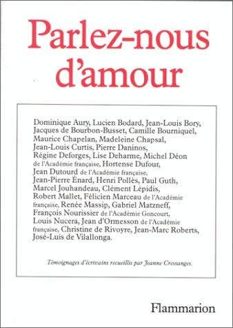 9782080649195: Parlez-nous d'amour (Littrature franaise) (French Edition)