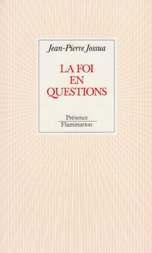 Stock image for La foi en questions for sale by Ammareal