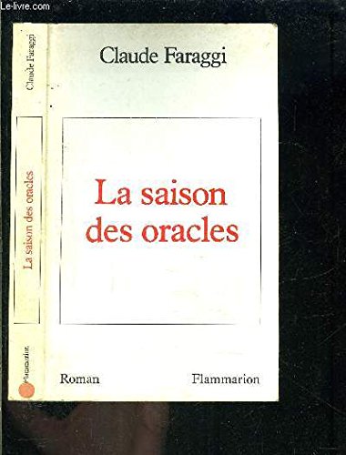 Stock image for La Saison des oracles for sale by Ammareal