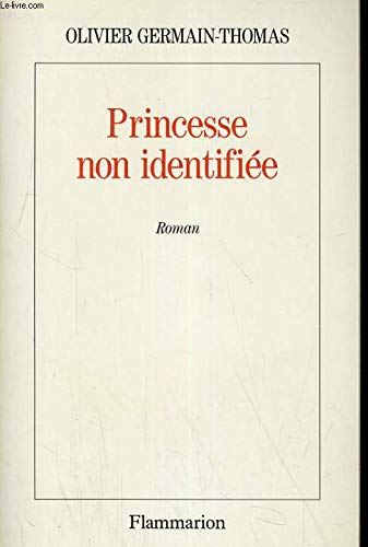 Imagen de archivo de Princesse non identifie a la venta por Ammareal